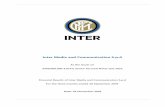 Inter Media and Communication S.p€¦ · corporate boards, management and auditors 6 refinancing transaction 7 financial information 8 introduction 8 forward-looking statements 8