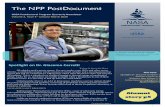 The NPP PostDocument 3... · 2020-02-07 · Spotlight Dr. Giacomo erretti P.1 Director’s orner P.2 Welcome New Fellows P.3 Fellow Research Highlights P.4 Alumni Story P.5 The NPP