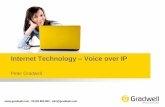 Internet Technology Voice over IP - Bathjap/cm40212/slides/gradwell-jap-voip.pdf · 2009-11-11 · - SIP - H323 - IAX (Inter Asterisk eXchange) ... - Integrated into dialer ... Enumdroid