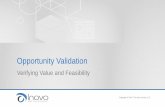 The Inovo Group - Verifying Value and Feasibility...The Inovo Group - Introduction Author The Inovo Group, LLC Created Date 6/13/2016 10:16:28 PM ...