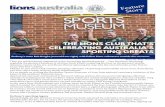 THE LIONS CLUB THAT’S CELEBRATING AUSTRALIA’S SPORTING … · 2020-03-25 · club benefitted from the Bendigo Bank agreeing to pick up the $10-a-week rent for the railway ...