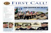 First The American LegionCall! · 2014-06-05 · JU 2014 • First Call 1 Chris Urban, Commander june 2014 Jack LaPaglia, Membership First The American LegionCall! Utica Post 229