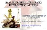 HIGHLIGHTS OF REAL ESTATE (REGULATION AND …aiftponline.org/wp-content/uploads/2020/pdf/21-4-2020... · 2020-05-04 · INTRODUCTION RERA , 2016 Real Estate Regulation and Development