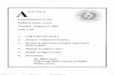 GENDA Dallas County, Texas Tuesday, August 13, 2002€¦ · July 16, 2001. Commissioners Court Agenda -Tuesday, August 13, 2002 13. ... -Reba Florence Adams and Linda Thrasher v.