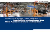 Your challenge, our project - Global Logistics Solutions ... · Contract Logistics/SCM Production logistics and CKD/SKD concepts Harbor compounds and spare part distribution centres