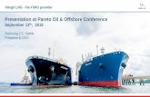 Presentation at Pareto Oil & Offshore Conference · Presentation at Pareto Oil & Offshore Conference September 12th, 2018 Sveinung J.S. Støhle President & CEO. Forward looking statements