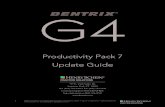 Productivity Pack 7 Update Guidehsps.pro/Dentrix/Documentation/Dentrix_G4... · Productivity Pack 7 Update Guide For help with the download and installation of Dentrix G4 Productivity