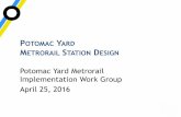 Potomac Yard Metrorail Implementation Work Group April 25 ... · 4/25/2016  · •Final EIS will be circulated for public review for 30 days (anticipated Spring 2016) •Final EIS