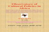 Observatory of Cultural Policies in Africa...2009/10/12  · F.13 – Cyberkaris - the monthly electronic newsletter of the Interarts Foundation • Study on the Cultural and Creative
