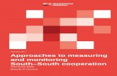 February 2017 Approaches to measuring and monitoring South ...devinit.org/wp-content/uploads/2017/02/Approaches... · United Nations Conference of South-South Cooperation. Southern