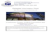 Conference Venue: COEX Convention and Exhibition Centrefdm.engineeringconferences.net/Downloads/fdmconferenceprogramme.pdfConference Venue: COEX Convention and Exhibition Centre Samseong-dong,