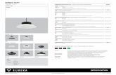 EMBED 4267 - Eureka Lighting · 2020-06-11 · 4267 Ø11.40" Ø290mm 5.60" 145mm 65.60" 1665mm PRODUCT CHARACTERISTICS CARACTÉRISTIQUES DU PRODUIT DESIGN : Embed is a tidy and minimalist