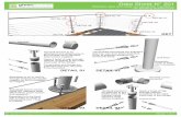 Outdoor Decking Boards | TimberTech UK - Data Sheet N° 201 · 2020-03-10 · using 3N° stainless steel M8x100mm coach screws (not supplied). Corner Post Apply a bead of high strength