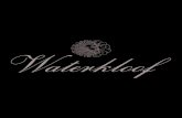 THE VENUE - Waterkloof Wines · THE VENUE Waterkloof Wine Estate is situated on the south-facing slopes of the Schapenberg, nestled beautifully in between Hottentots Holland and the