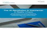 The AI Revolution in Insurance - NTT DATA Services · 2017-12-12 · It’s true. After years of hype and slow progress, the era of AI and machine learning is finally here — and