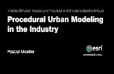Modeling 3D Urban Spaces Using Procedural and Simulation ......ESRI Shapefile Autodesk OpenStreetMap Images Maps, Textures Python Scripting Python Scripting Reporting, Metadata OBJ
