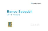 Banco Sabadell · 2020-06-11 · Disclaimer Banco Sabadell cautions that this presentation may contain forward looking statements with respect to the business. financial condition.