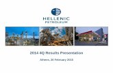 2014 4Q Results Presentation - helpe.gr · 2014 4Q Results Presentation Athens, 26 February 2015 ... • Group Results Overview • Business Units Performance • Financial Results