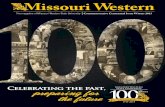 Missouri Western · 2019-03-06 · “Missouri Western State College: A History 1915-1983,” the University’s original history book that was written by Dr. Frances Flanagan and