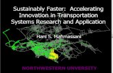 Sustainably Faster: Accelerating Innovation in ... · • explosion of real-time information and real-time decision methodologies for operations: dynamic network management (incl.
