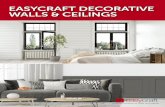 EASYCRAFT DECORATIVE WALLS & CEILINGS€¦ · general traditional interiors purpose The possibilities for creating beautiful spaces are endless, with the comprehensive range of traditional
