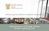 Department Of Public Works Green Building ... 4 Establishment of the Green Building Unit The Green Building