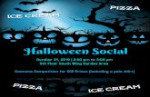 PIZZA ICE CR thfalloweeD Social October 31, 2019 | 2:00 pm to … · 2019-10-10 · PIZZA ICE CR thfalloweeD Social October 31, 2019 | 2:00 pm to 3:00 pm 5th Floor South Wing Carden