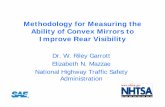 Methodology for Measuring the Ability of Convex Mirrors to ......3 Introduction • Cameron Gulbransen Kids Transportation Safety Act of 2007 requires NHTSA to revise FMVSS No. 111
