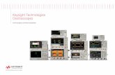 Keysight Technologies Oscilloscopes … · indium phosphide chip technology and custom thin film packaging. In addition Keysight’s RealEdge technology is implemented using a combination