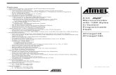 Nonvolatile Program and Data Memories 8-bit Microcontroller …web.chungbuk.ac.kr/~kwjeong/lectures/expiii/atmega128.pdf · 2013-03-04 · 2 ATmega128 2467O–AVR–10/06 Pin Configurations