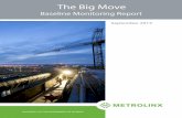 The Big Move · 2015-10-19 · The Big Move Baseline Monitoring Report is an essential part of keeping The Big Move relevant because it helps identify emerging issues and the data