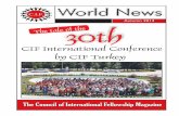 CIF International Conference by CIF Turkey · GlobalWorld! C.I.F. World News Page 3 C.I.F. Board of Directors (BD) meetings as the president of ... our countries have the same goal