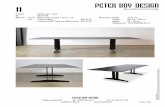 Product: Dining table / Desk · 11 Product: Dining table / Desk No: 362-XX-19 Material: Frame: Black powder coated / brass / sls Top: Linoleum black 362-04-18