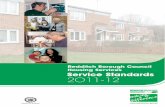 Redditch Borough Council Housing Services Service ...€¦ · 2O11-12. Service Standards 2011 - 2012 1 Contents Forward 2 Customer Service 3 Customer Care and Choice 3 Complaints