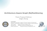 Architecture-Aware Graph (Re)Partitioningpeople.cs.pitt.edu/~anz28/papers/proposal.slides.pdfN9 G P1 P2 P3 P4 P5 P6 P7 P8 P9 31. Paragon: Partition Grouping P3 P2 P1 P9 P6 P4 P8 P7