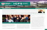 NEWSLETTER DECEMBER 2018863862,en.pdf · December 2018 Professor Nigel Scollan, Director of IGFS, said the Ambassadors would extend the reach of IGFS at a high level. He said: “We