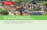 Which? Report - A Local Approach to Energy Efficiency · a new approach Energy efficiency is a cost-effective way of cutting energy bills and delivering wider benefits to society