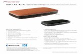 XW-LF3-T/-K Speaker with NFC Technology Show Your Taste, in …... · One-Touch Bluetooth Pairing and Disconnection with NFC (Near Field Communication) Technology for Compatible Devices*