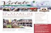 OFFICIAL NEWSLETTER OF THE ST RITA'S COLLEGE ALUMNAE … Virtute 12pp JUN… · OFFICIAL NEWSLETTER OF THE ST RITA'S COLLEGE ALUMNAE t u te ISSUE SIXTEEN JUNE 2016 T he statues show