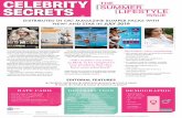 CELEBRITY THE SUMMER SECRETS€¦ · † When compared to treadmills and elliptical cross trainers used at the same speed and intensity. Individual results vary. EXCLUSIVE TO FITNESS
