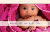 Maternity and Newborn Services Guide - Summa Health/media/Files/pdfs/ACO/W... · 2012-08-06 · Maternity and Newborn Services Guide. 1 Important Phone Numbers. The resources you