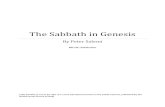 The Sabbath in Genesis · Exodus.” (Samuele Bacchiocchi , The Sabbath under Crossfire, p.70, emphasis his). Notice what the Apostle Paul calls the book of Genesis “Tell me, you