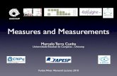 Measures and Measurements - Purdue University...Trivial Fibre Bundles ... • And connects topology of the Scenario with the possible manifestations of contextuality. Other Lesson