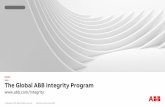 The Global ABB Integrity Program · ABB’s strict zero tolerance policy toward violations April 15, 2020 Slide 20 –ABB investigates all potential integrity or compliance concerns