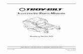 uan r - MTD Productsmanuals.mtdproducts.com/manuals/769-08779.pdfuan r TROY-BILT LLC, P.O. BOX 361131 CLEVELAND, OHIO 44136-0019 Printed In USA ILLUSTRATED P ARTS M ANUAL Form No.
