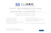 European Security Certification Framework D3.1 ...cdn0.scrvt.com/fokus/f45b52c7c9e039cc/30581053d79c/D3.1-Architecture_for...FIGURE 2: COMPONENTS OF THE CLOUDITOR TOOLBOX..... 14 FIGURE