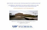 EIGHTH ANNUAL RESEARCH SYMPOSIUM ANIMAL …...Ms. Joann Fischer, Program Assistant, Dept. of Animal Sciences, University of ... and Santos, J.E.P. Dept. of Animal Sciences and Dept.