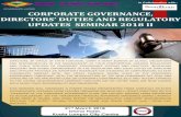 CORPORATE GOVERNANCE, · “overview of the corporate governance guide 3rd edition: moving from aspiration to atualization” on the “malaysian financial reporting standards (mfrs)