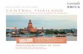 DISCOVER & EXPLORE CENTRAL THAILAND · with beautiful beaches Day 1: Depart the USA Depart the USA for Thailand. Your flight includes meals, drinks, and in-flight entertainment for
