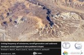 Linking frequency of rainstorms, runoff generation and ...€¦ · 1 - 2020 - Linking frequency of rainstorms, runoff generation and sediment transport across hyperarid talus-pediment